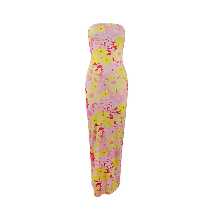 Dame strandtaugliches Maxikleid mit elegantem Blumenprint Mirla-Eva Jonsson