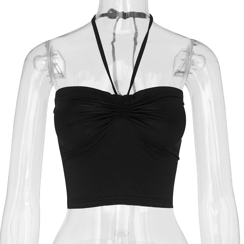Dame strapless top with gathered detail Mirla-Eva Jonsson
