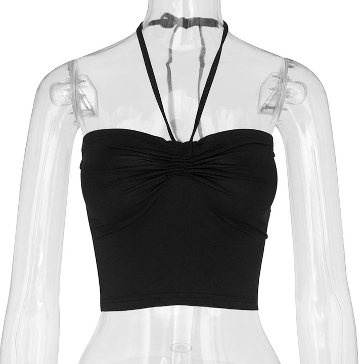 Dame strapless top with gathered detail Mirla-Eva Jonsson