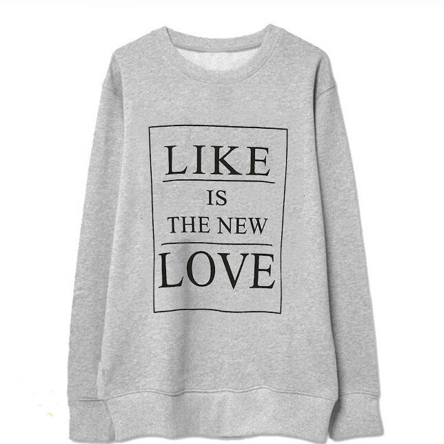 Dame sweatshirt med kreativ text och avslappnad passform Mirla-Eva Jonsson
