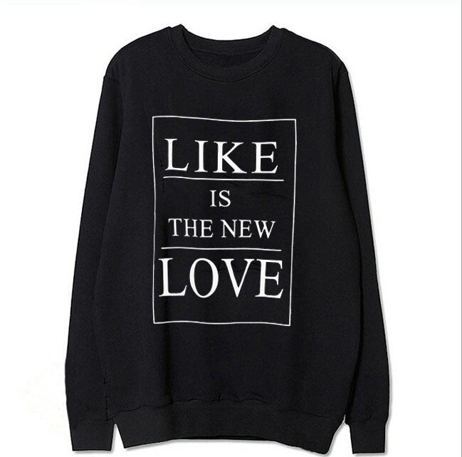 Dame sweatshirt med kreativ text och avslappnad passform Mirla-Eva Jonsson