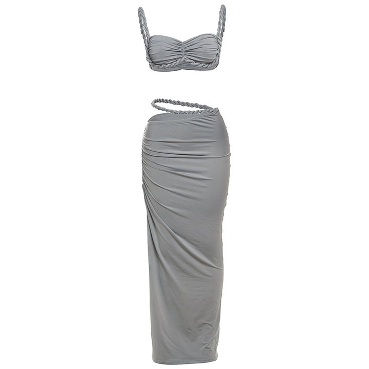 Dame top och maxi kjol set Mirla-Eva Jonsson