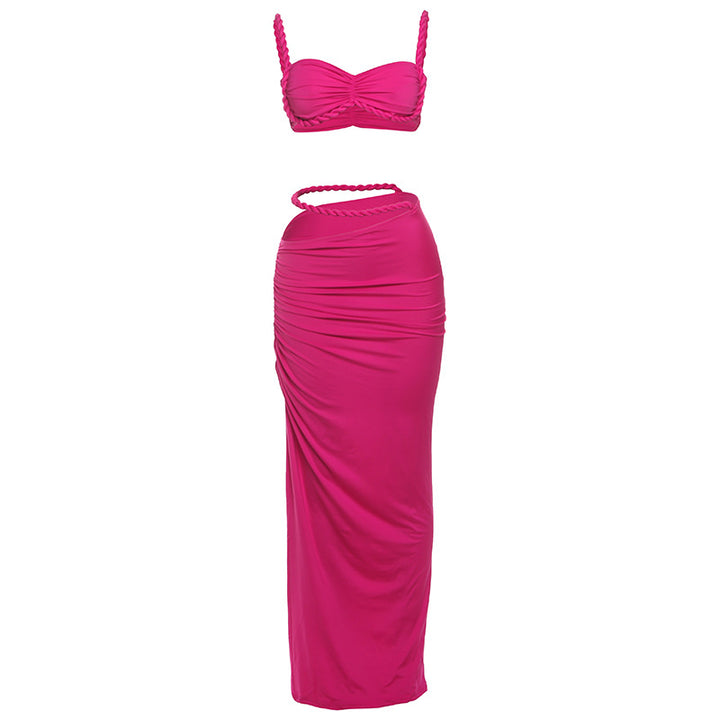 Dame top och maxi kjol set Mirla-Eva Jonsson
