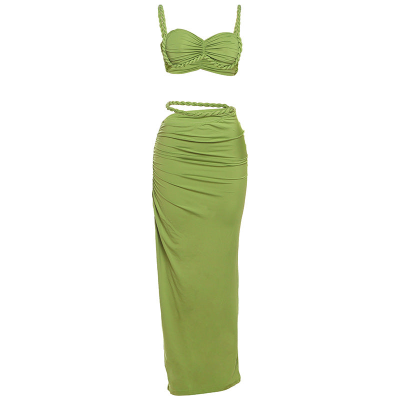 Dame top och maxi kjol set Mirla-Eva Jonsson