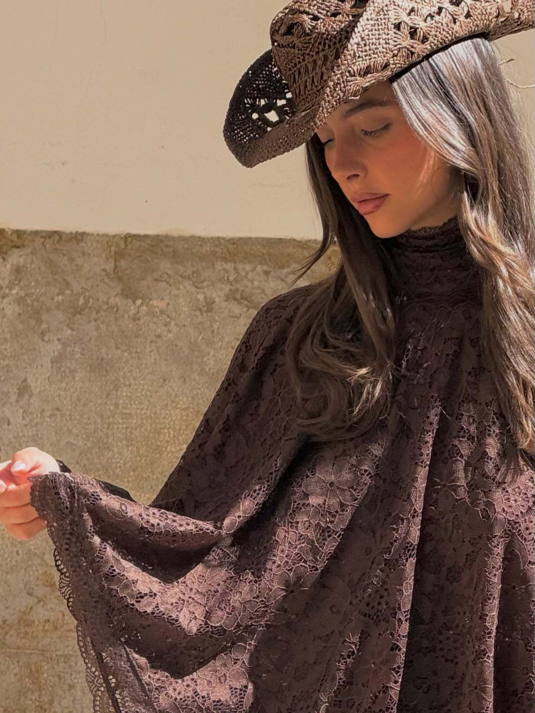 Dame trendy skuren blus Mirla-Eva Jonsson