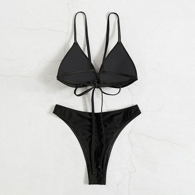 Dame triangel-bikiniöverdel med justerbara remmar och elegant skärning Mirla-Eva Jonsson