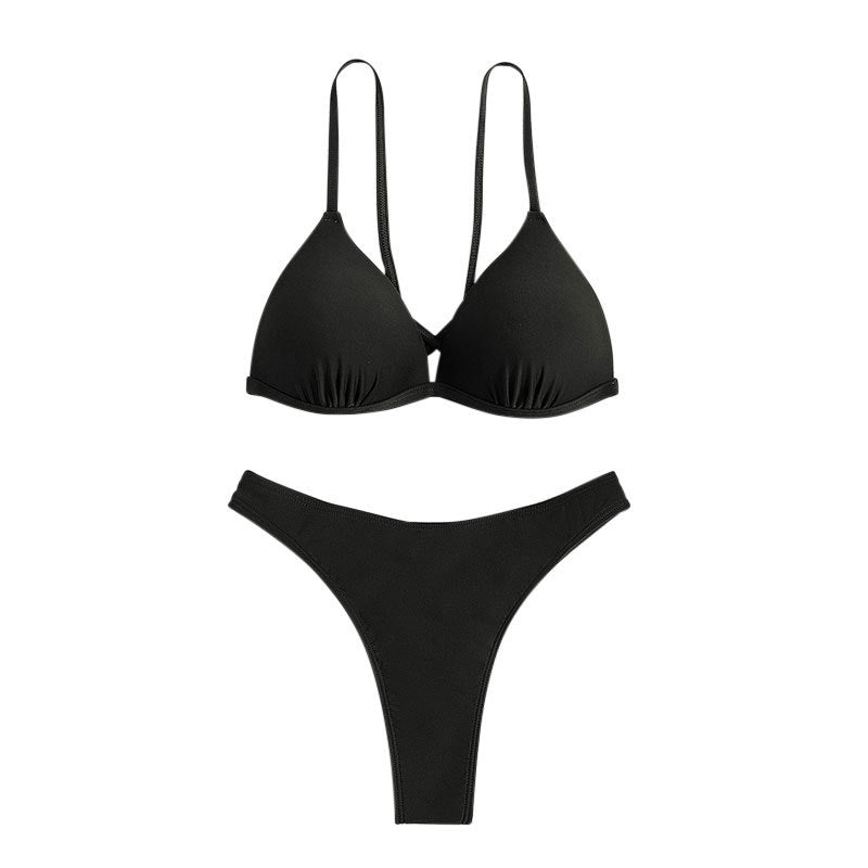 Dame triangel-bikiniöverdel med justerbara remmar och elegant skärning Mirla-Eva Jonsson