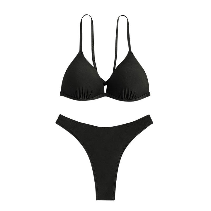 Dame triangel-bikiniöverdel med justerbara remmar och elegant skärning Mirla-Eva Jonsson