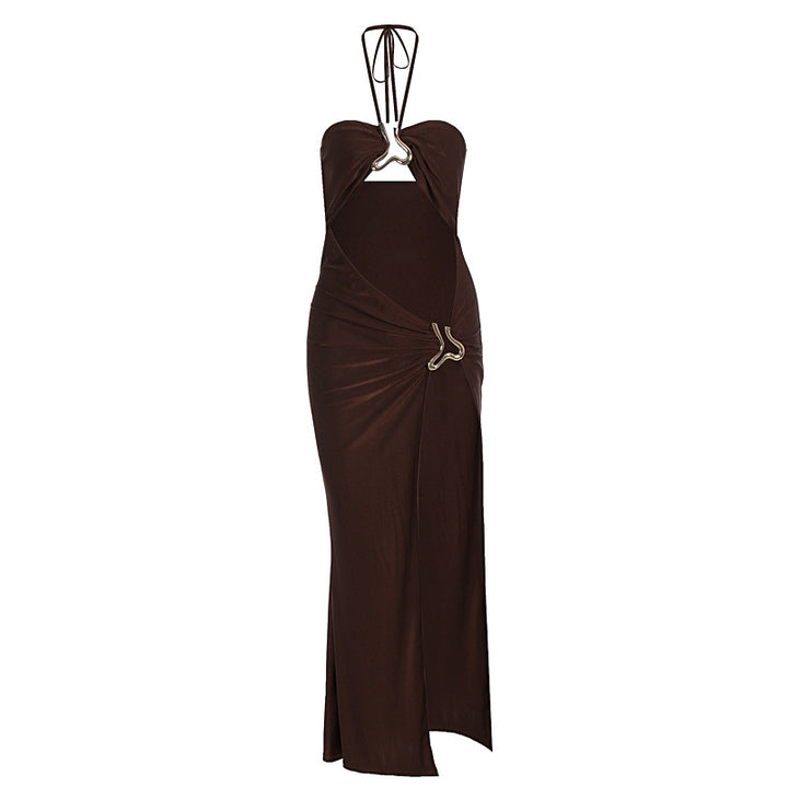 Dame wrap dress with asymmetrical cut and elegant detail Mirla-Eva Jonsson