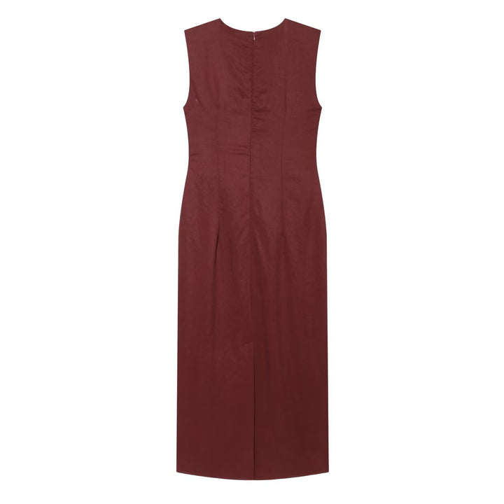 Dame wrap dress with long hem Mirla-Eva Jonsson