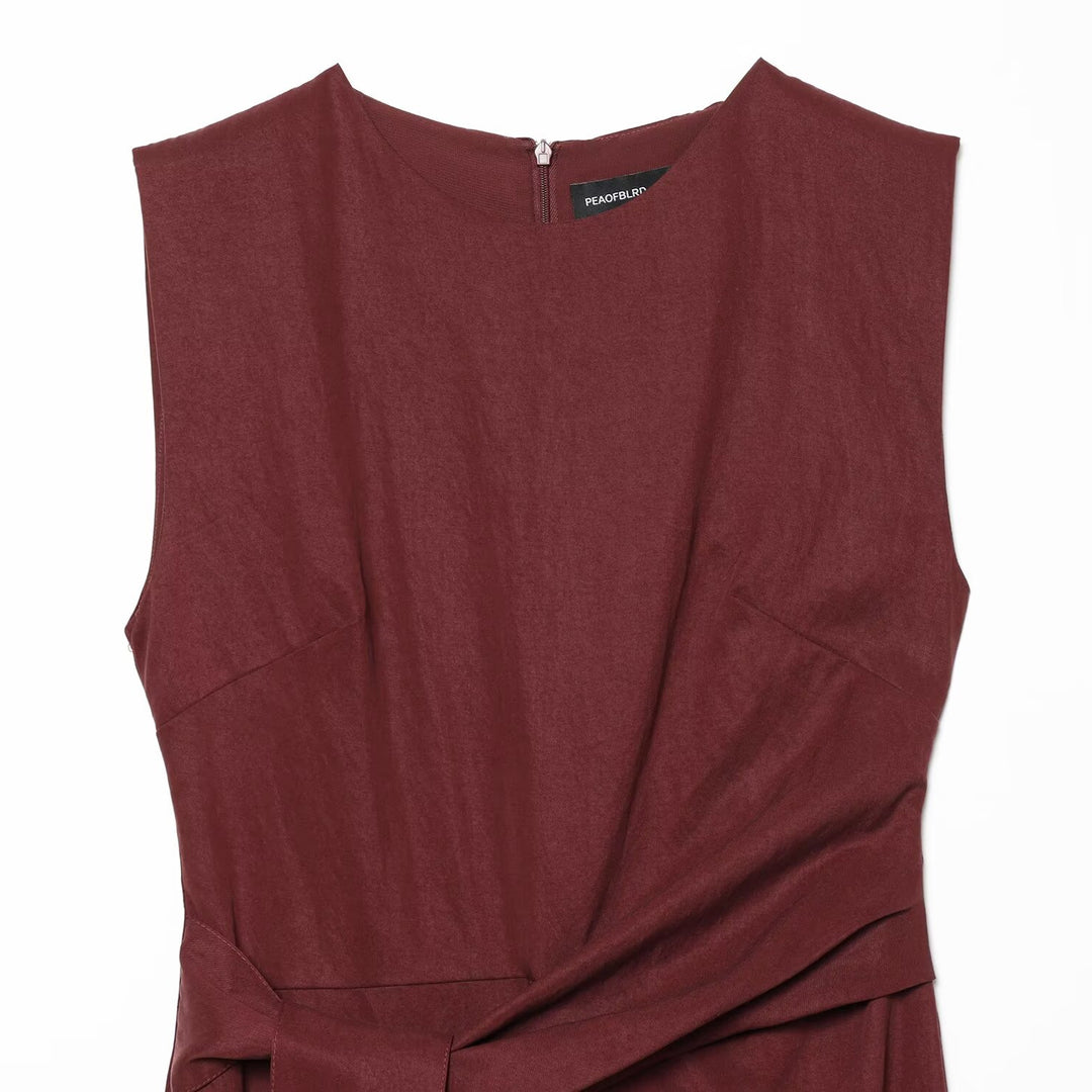 Dame wrap dress with long hem Mirla-Eva Jonsson