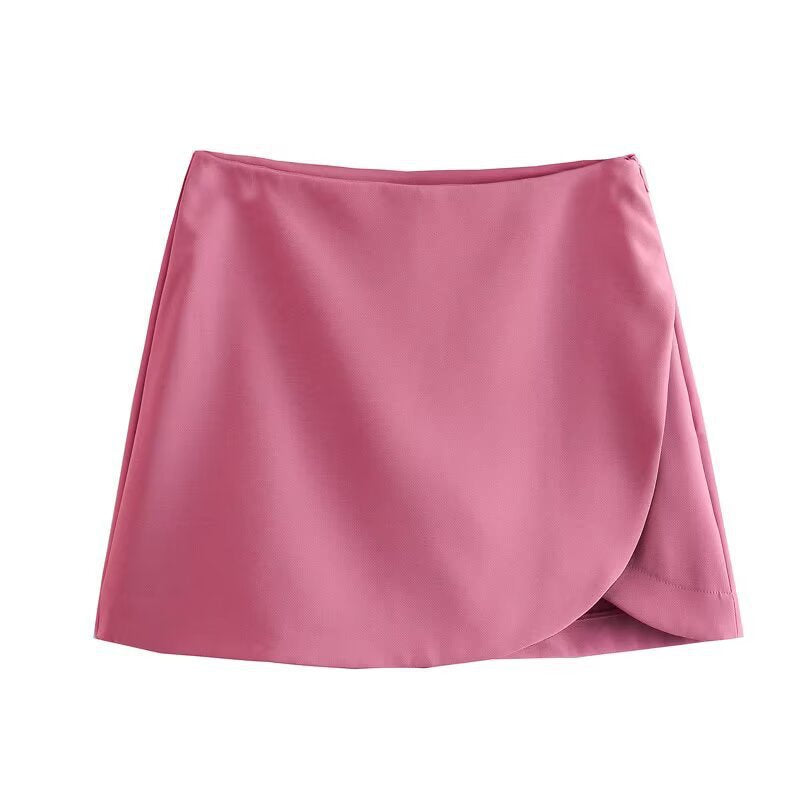Dame wrap skirt made of high-quality material with modern pleats Mirla-Eva Jonsson