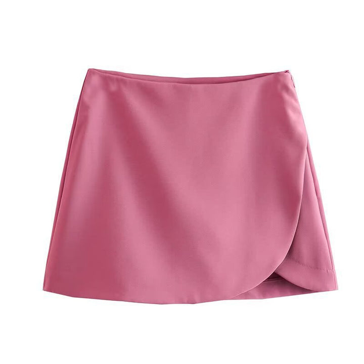 Dame wrap skirt made of high-quality material with modern pleats Mirla-Eva Jonsson