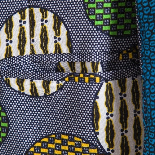 Dameblazer i unik afrikansk mönster med modern skärning Mirla-Eva Jonsson