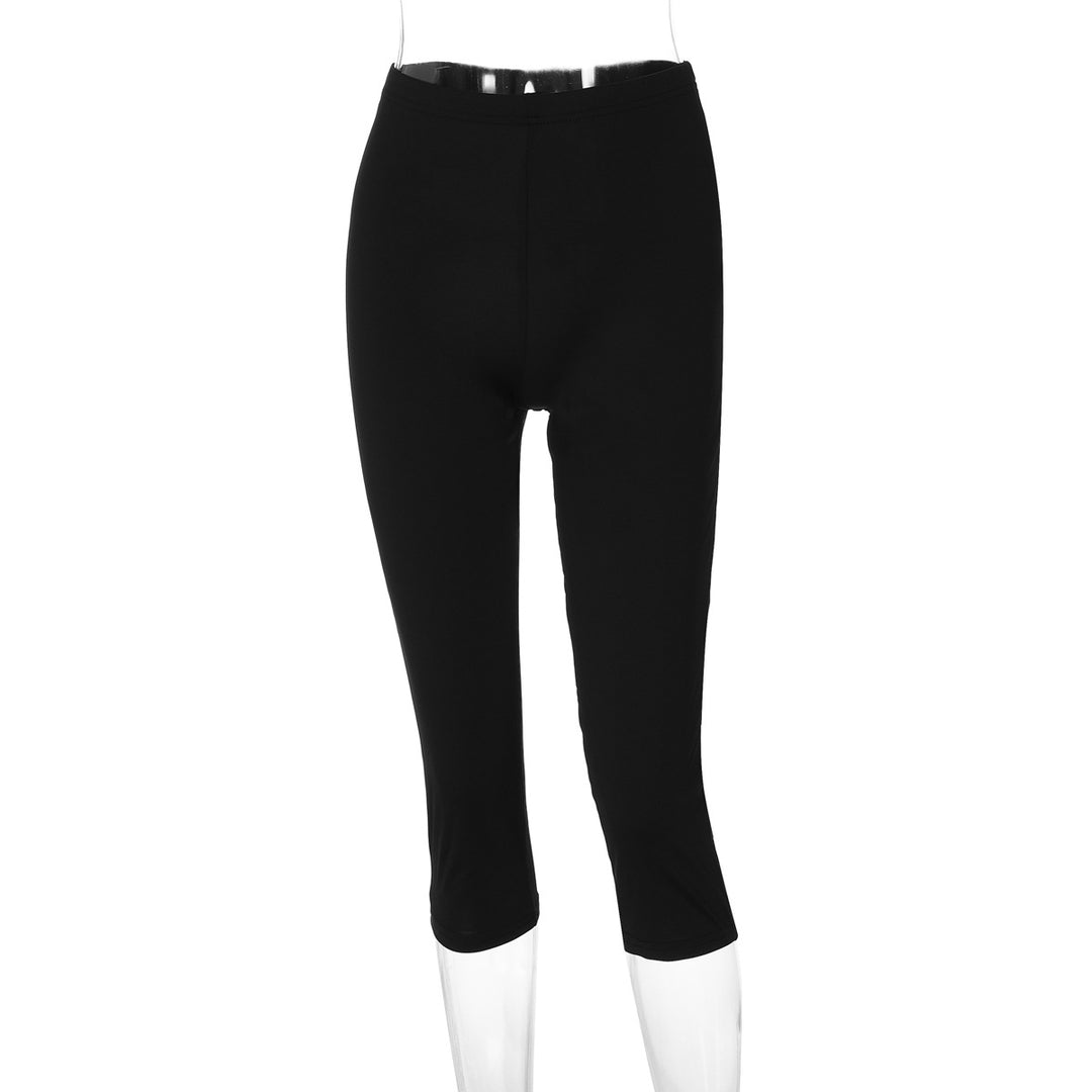 Dameleggings i trendigt leo-mönster med bekväm stretch Mirla-Eva Jonsson