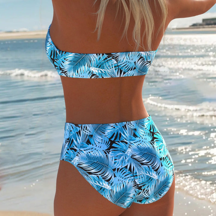 Damen Balconette Bikini mit floralem Design und verstellbaren Trägern Mirla-Eva Jonsson