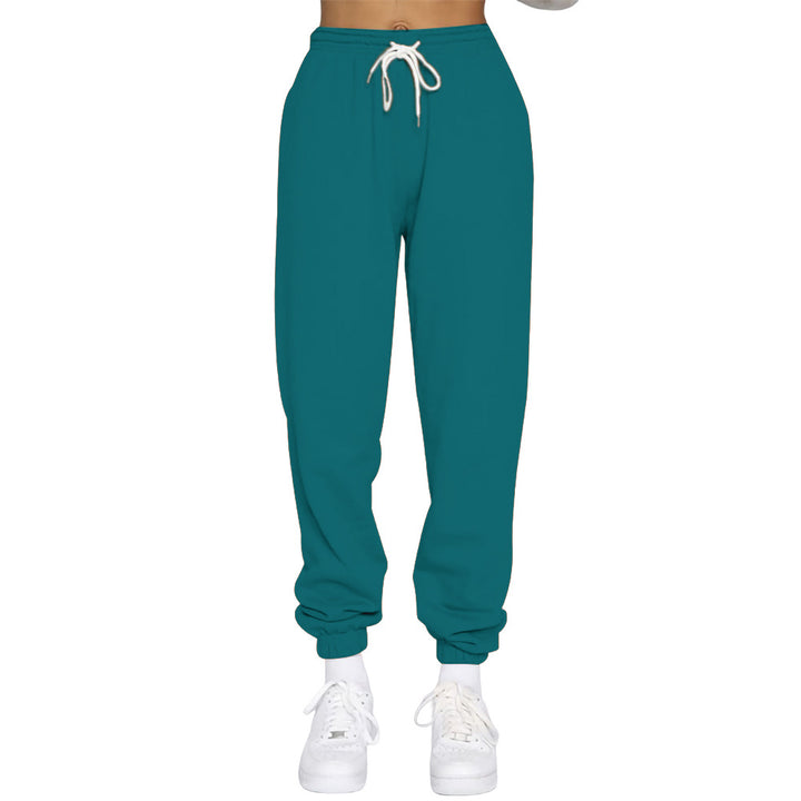 Damen Bekväm Joggingbyxa med justerbar midja och elastiska muddar Mirla-Eva Jonsson