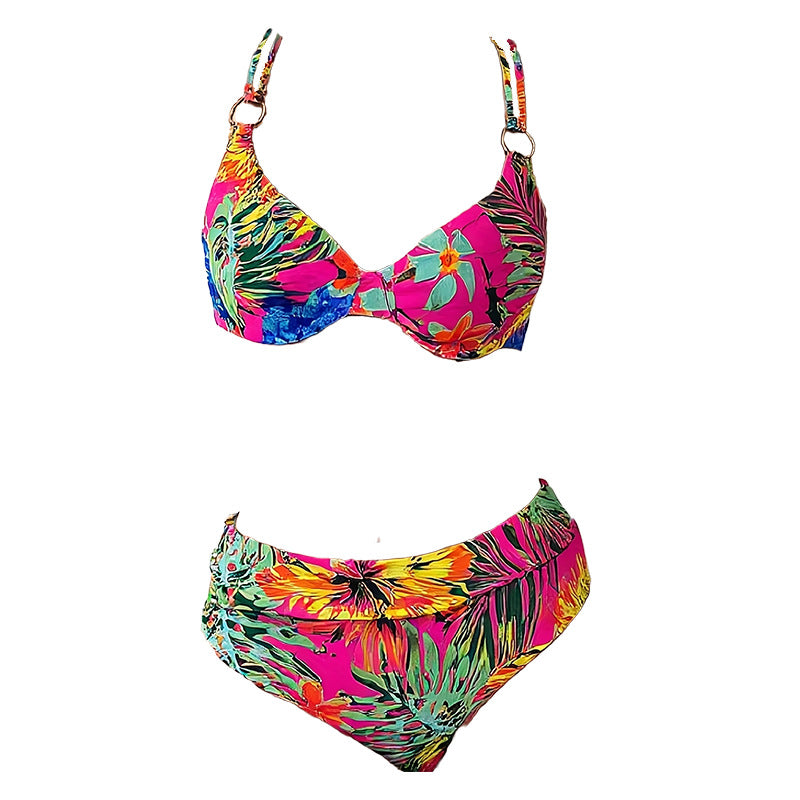 Damen Bikini-Set mit verstellbaren Trägern und schickem Ringdetail Mirla-Eva Jonsson