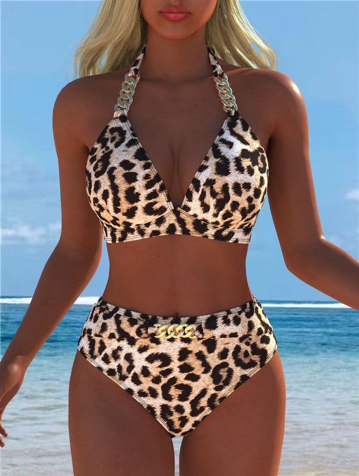 Damen Bikini med lyxigt marmor mönster och eleganta detaljer Mirla-Eva Jonsson
