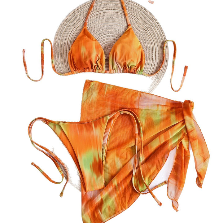 Damen Bikini-set med avslappnad wrapkjol Mirla-Eva Jonsson