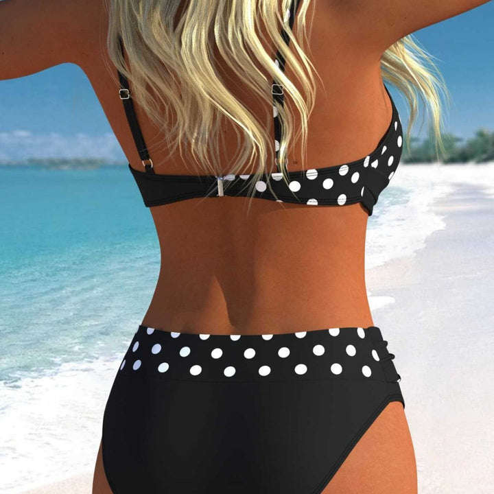 Damen Bikini-set med crop-top och hög midja Mirla-Eva Jonsson