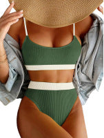 Damen Bikini-set med högkvalitativt strukturerat design och justerbara remmar Mirla-Eva Jonsson