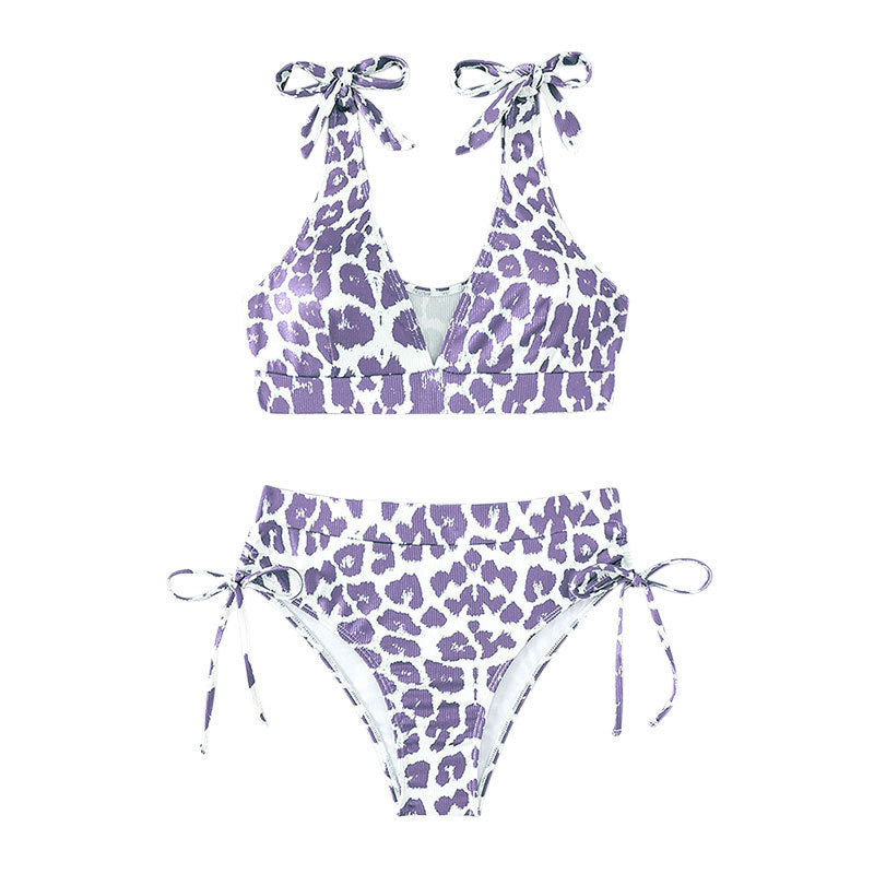 Damen Bikini-set med justerbara axelband och hög midja Mirla-Eva Jonsson