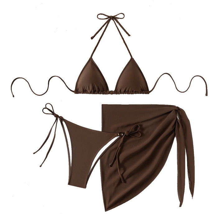 Damen Bikini-set med justerbara axelremmar och elegant knutnedre del Mirla-Eva Jonsson
