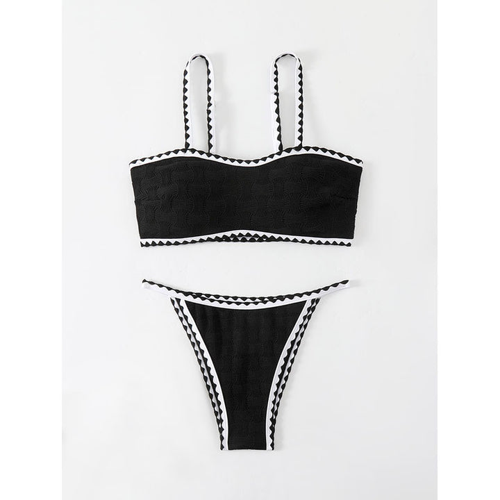 Damen Bikini-set med raffinerad struktur och justerbara band Mirla-Eva Jonsson