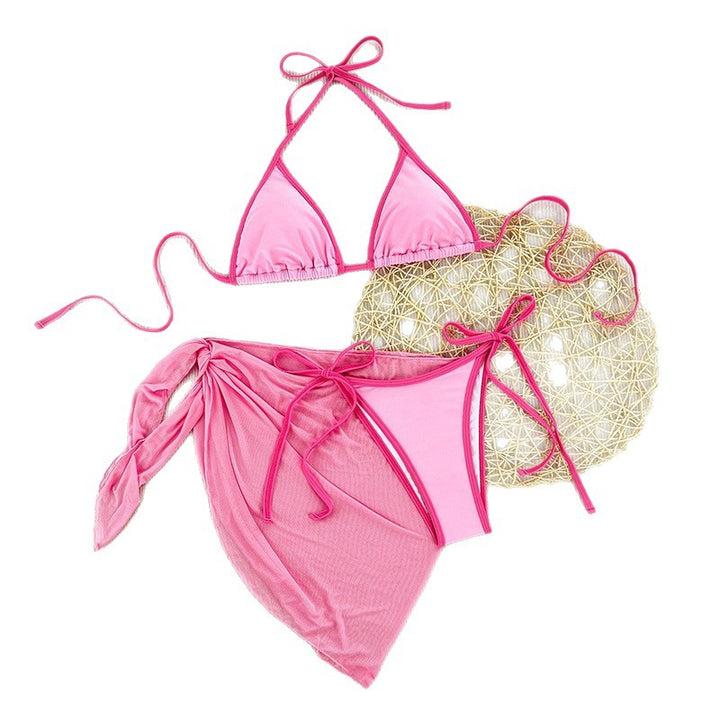 Damen Bikini-set med smart invecklad kjol och justerbara axelband Mirla-Eva Jonsson