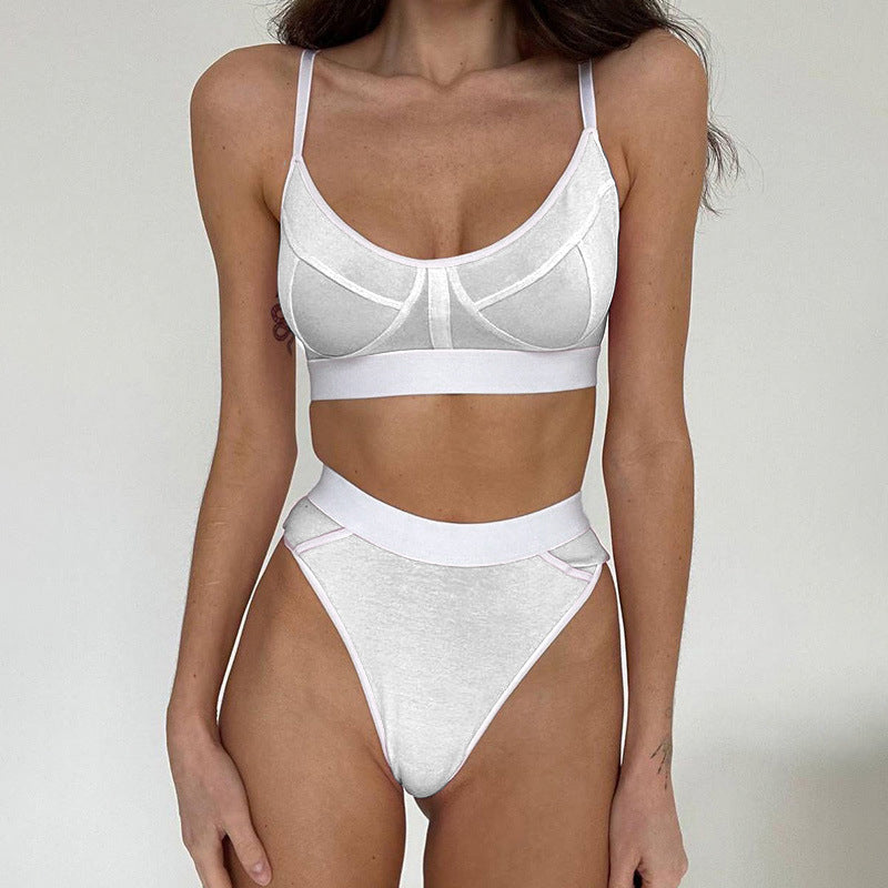 Damen Bikini-set med sömlös passform och justerbara band Mirla-Eva Jonsson