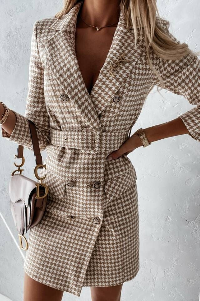 Damen Blazer-kjol med midjeband Mirla-Eva Jonsson
