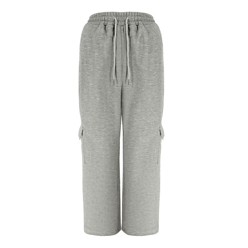 Damen Cargo-byxa med elastisk midja och sidofickor Mirla-Eva Jonsson