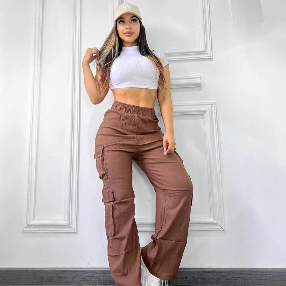 Damen Cargo-byxor med sidofickor Mirla-Eva Jonsson