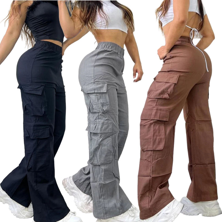 Damen Cargo-byxor med sidofickor Mirla-Eva Jonsson