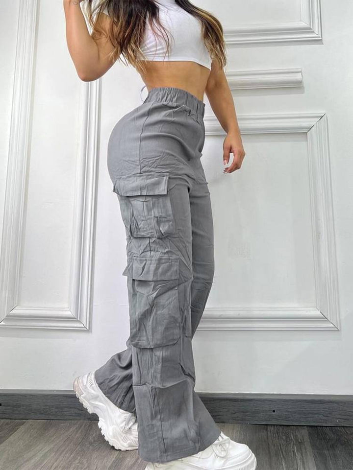 Damen Cargo-byxor med sidofickor Mirla-Eva Jonsson
