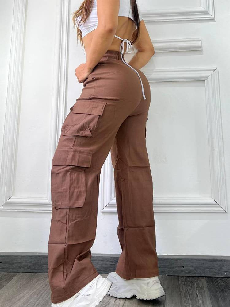 Damen Cargo-byxor med sidofickor Mirla-Eva Jonsson