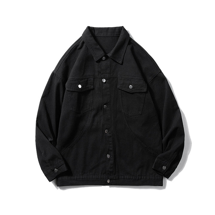 Damen Casual Utility-jacka med klassiska tryckknappar och praktiska fickor Mirla-Eva Jonsson