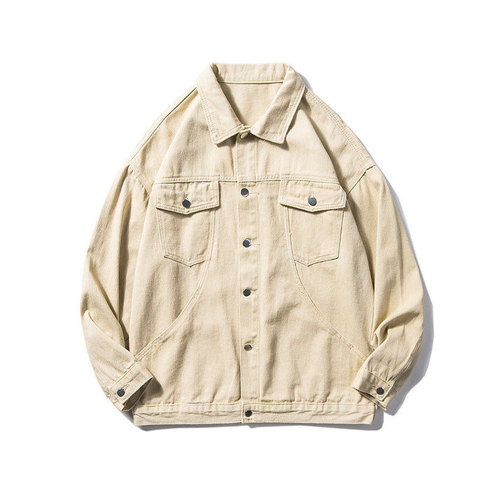 Damen Casual Utility-jacka med klassiska tryckknappar och praktiska fickor Mirla-Eva Jonsson