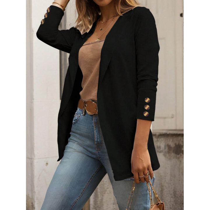 Damen Chic Öppen Front Cardigan Eva Jonsson-Eva Jonsson