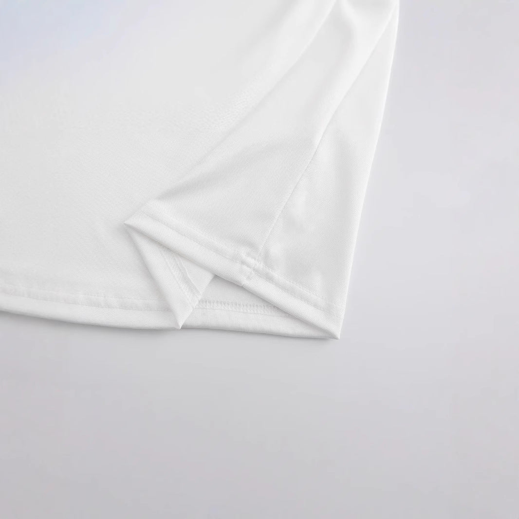 Damen Crop-Shirt med kreativt Cowboy-uttalande Mirla-Eva Jonsson