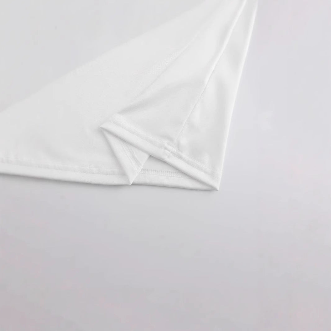 Damen Crop-T-shirt med slätt körsbärsmotiv och avslappnad passform Mirla-Eva Jonsson