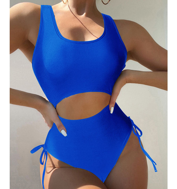 Damen Cut-Out Baddräkt med justerbara sidband Mirla-Eva Jonsson