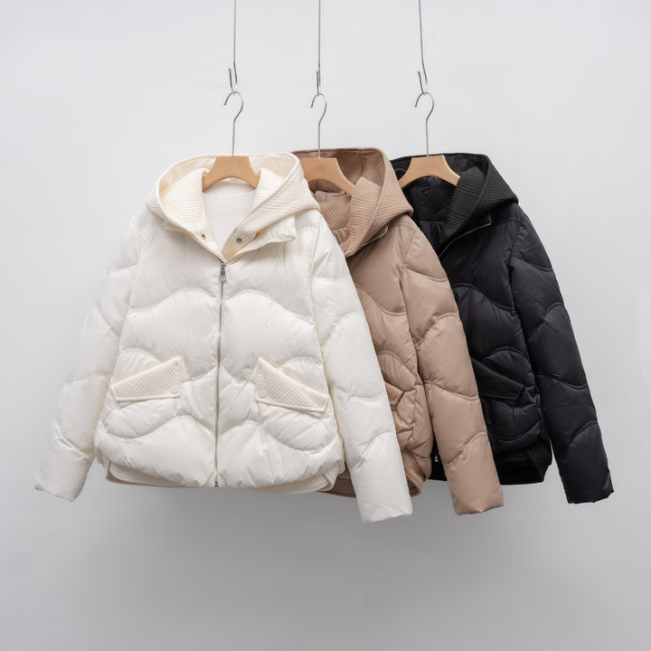 Damen Daunenjacke mit verstellbarem Kragen Mirla-Eva Jonsson