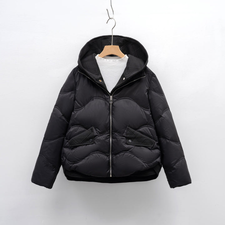 Damen Daunenjacke mit verstellbarem Kragen Mirla-Eva Jonsson