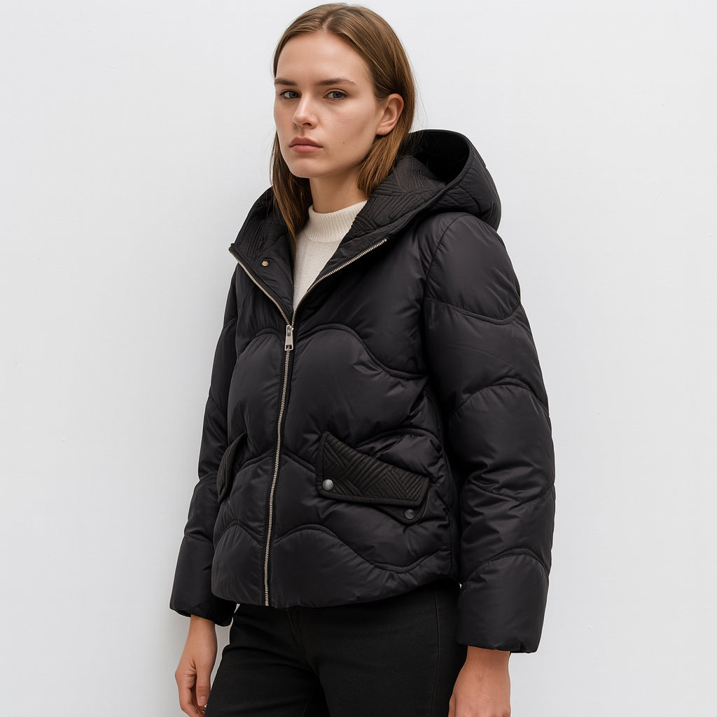 Damen Daunenjacke mit verstellbarem Kragen Mirla-Eva Jonsson