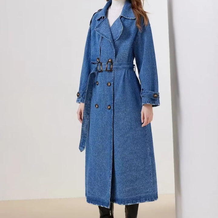 Damen Denim Trenchcoat Mirla-Eva Jonsson