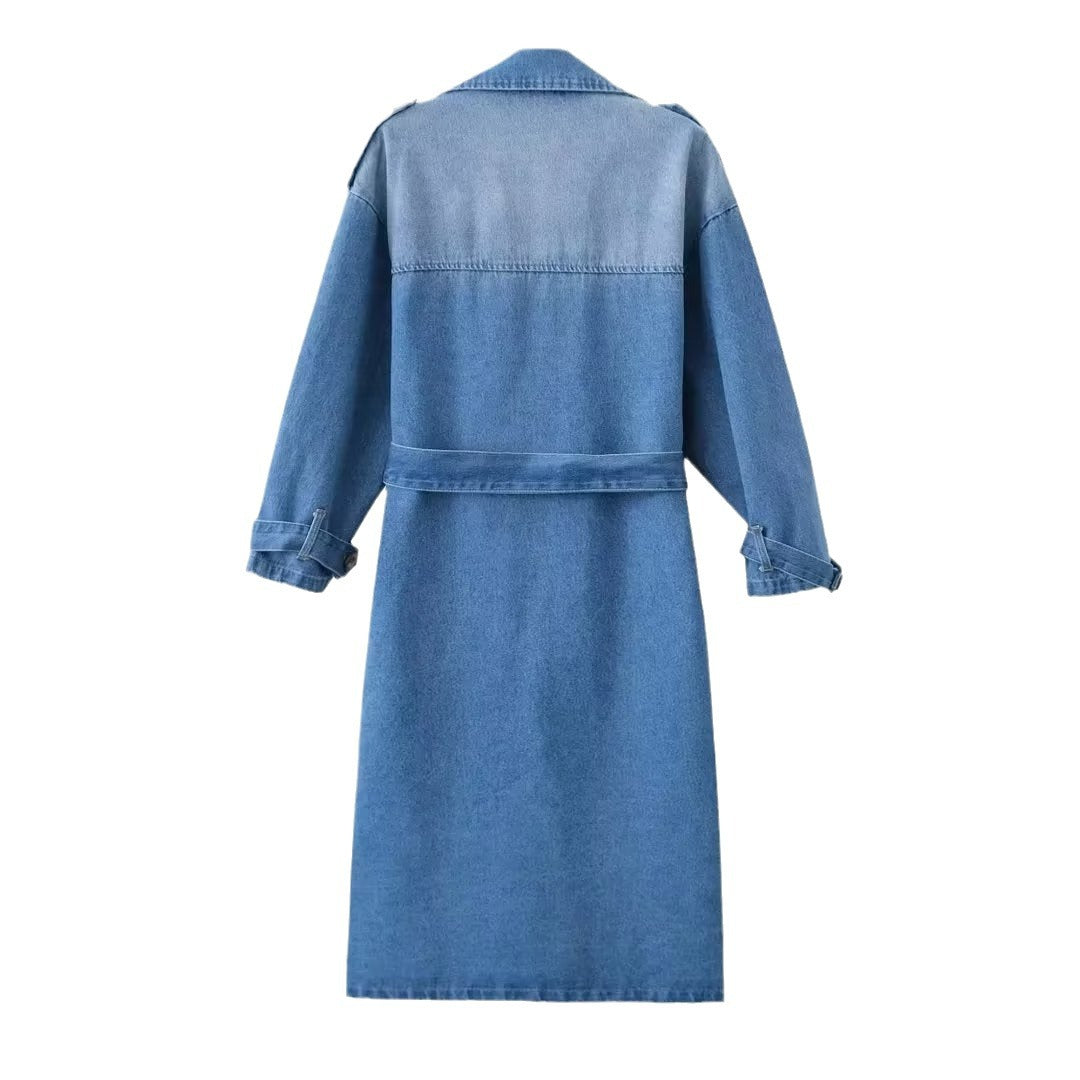 Damen Denim Trenchcoat Mirla-Eva Jonsson