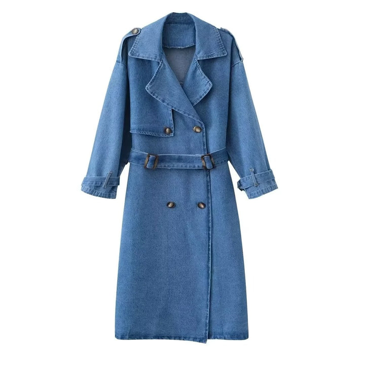 Damen Denim Trenchcoat Mirla-Eva Jonsson