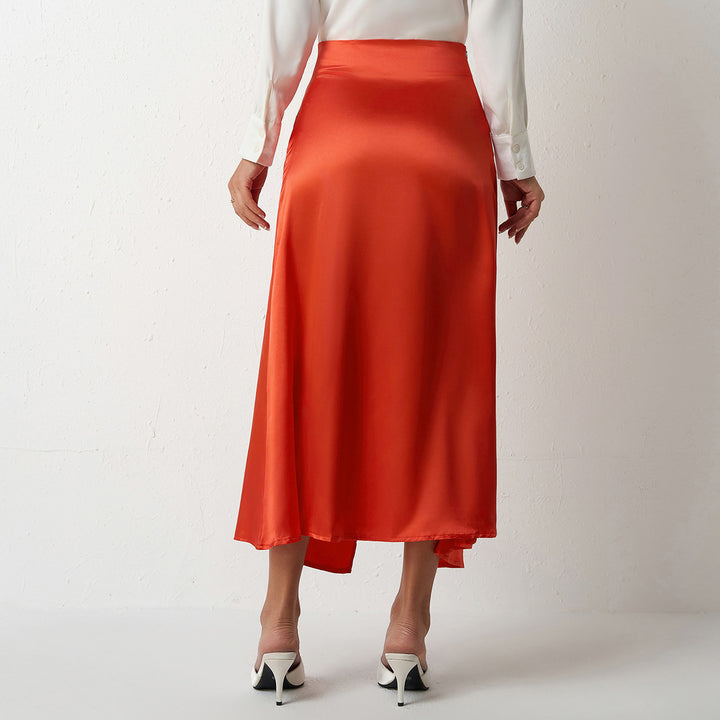 Damen Elegant Cut Maxi Skirt with High Slit Mirla-Eva Jonsson